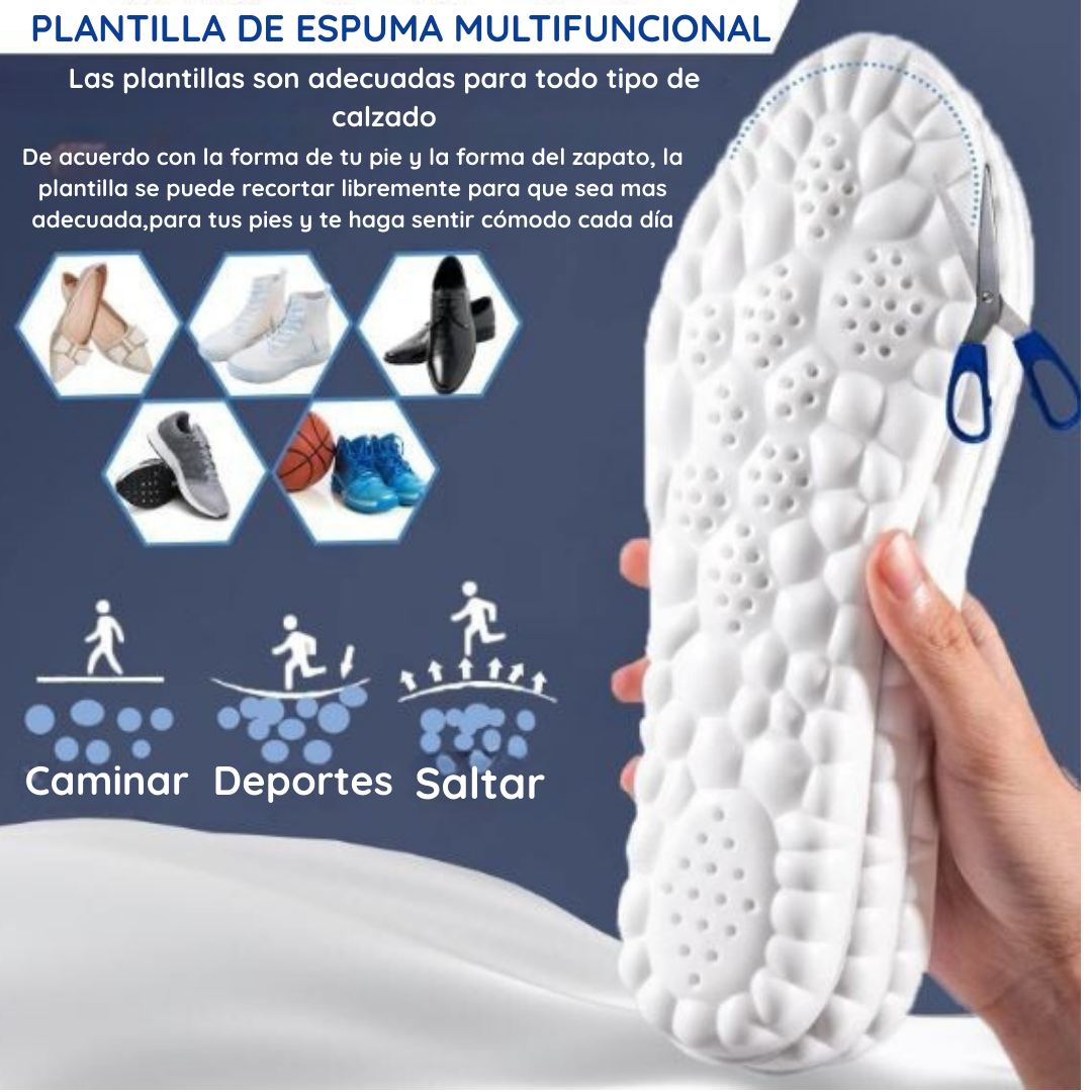Plantillas Ortopédicas Antifatiga